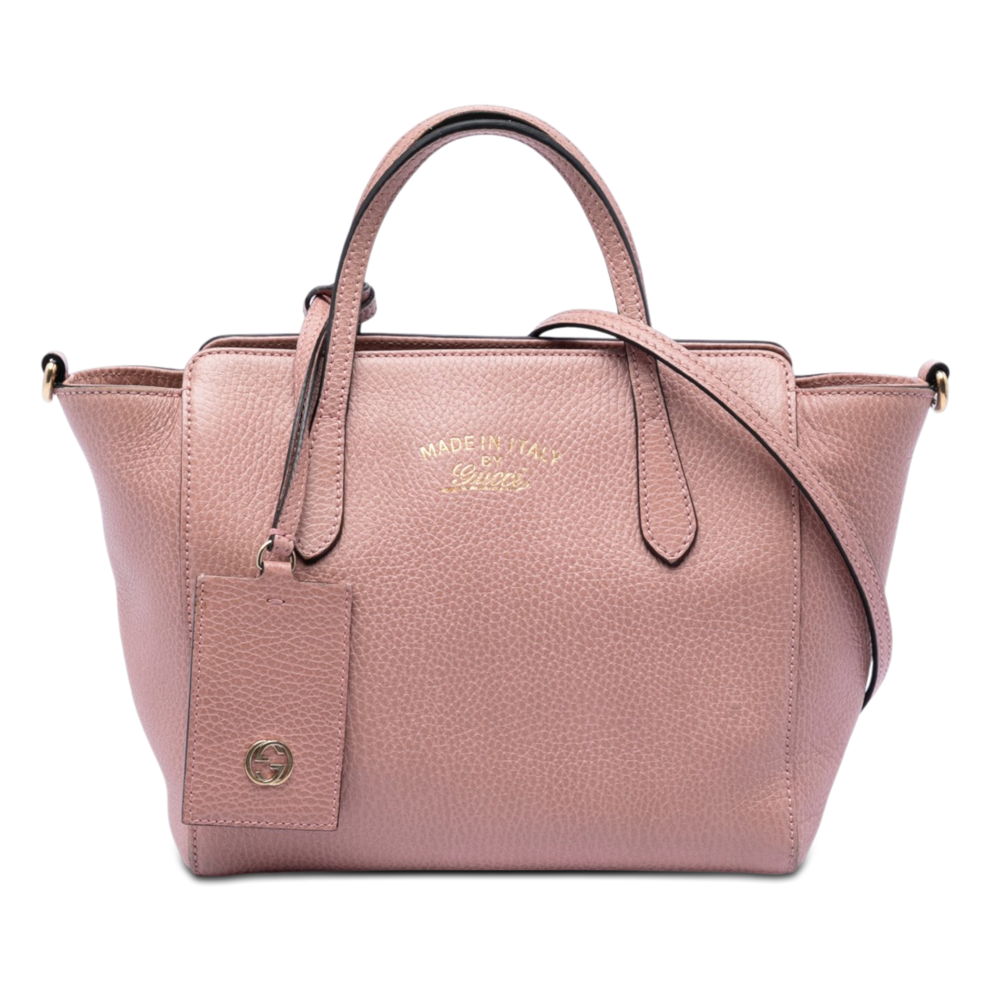 Pre-Loved Gucci Mini Leather Swing Satchel